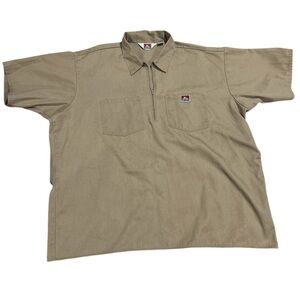 Ben Davis Half Zip Work Shirt